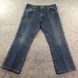 Levi 517 Jeans Mens 33x30 (fits 33x27) Blue iMedium Wash Mid Rise Cotton Denim